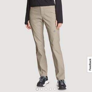 NWT Eddie Bauer Women's Guide Pro Pants - Pumice
